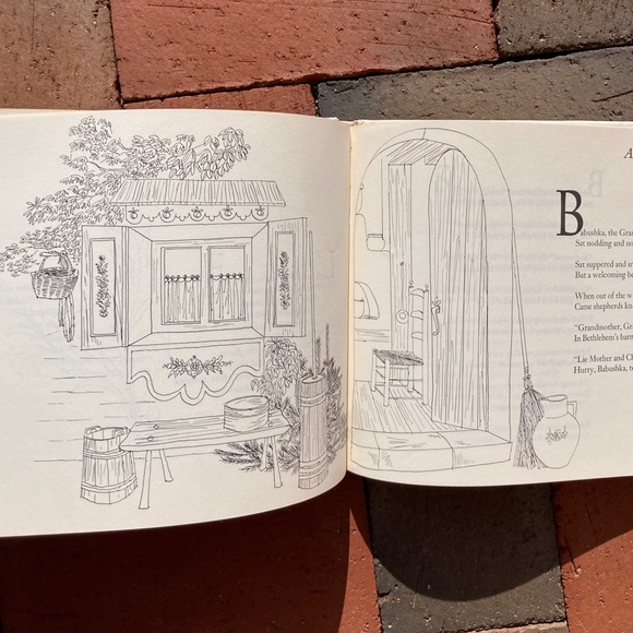 A Wreath of Christmas Legends Holiday Book Illustrated Snowflake Bethlehem - Picture 4 of 13